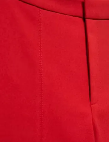 Pantaloni Mango, rosu
