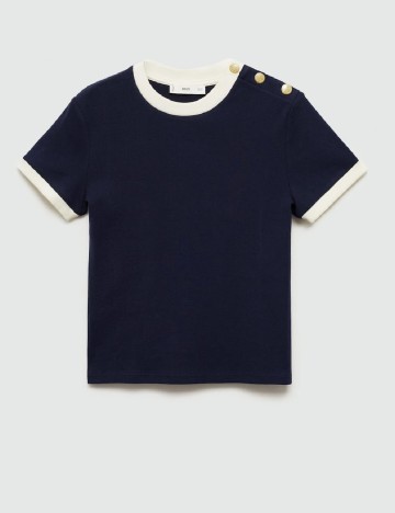 Bluza Mango, bleumarin inchis