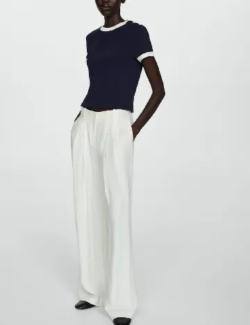 Bluza Mango, bleumarin inchis