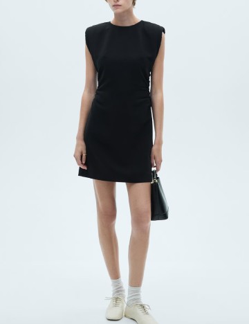 Rochie scurta Mango, negru
