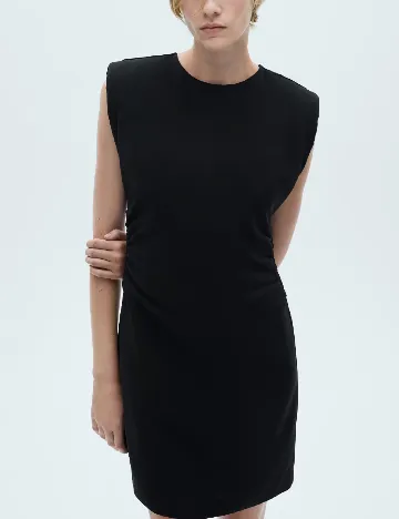 Rochie scurta Mango, negru