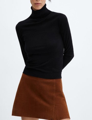 Bluza Mango, negru