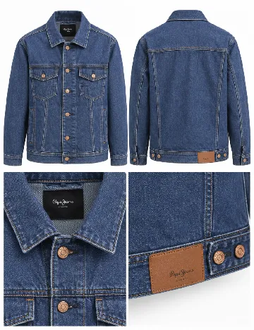 Jacheta Pepe Jeans, bleumarin