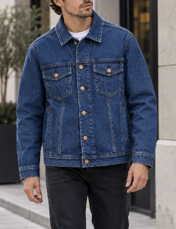 Jacheta Pepe Jeans, bleumarin