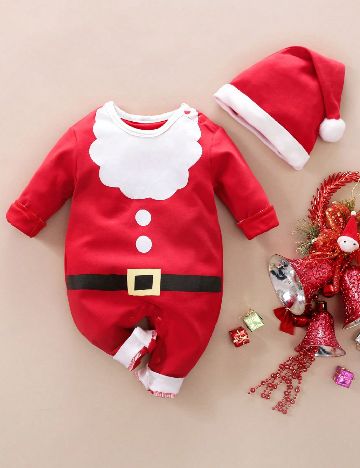 Salopeta Shein Kids, rosu