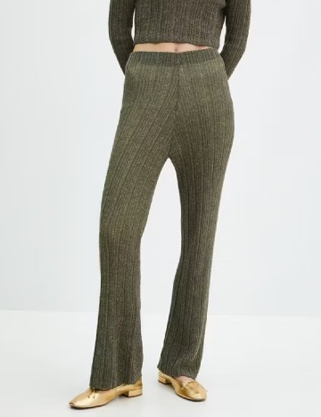 Pantaloni Mango, verde