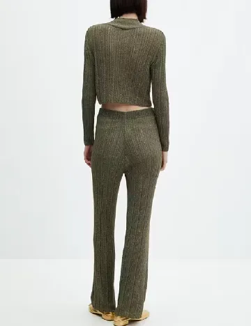 Pantaloni Mango, verde