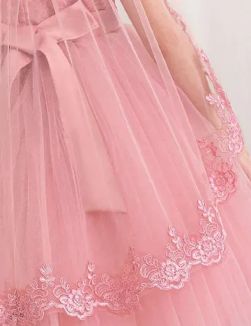 Rochie Shein Kids, roz pudra