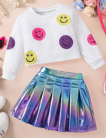 Compleu Shein Kids, mix culori