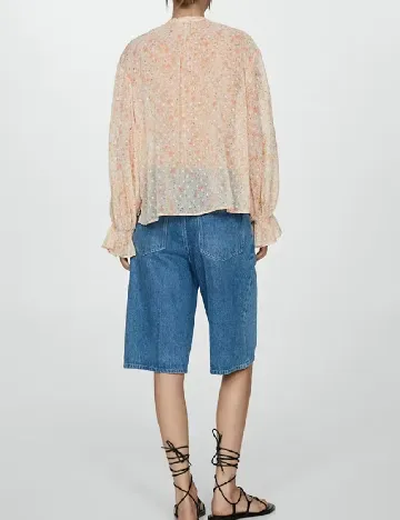 Camasa Mango, floral print