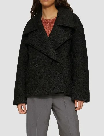 Jacheta Oversize Q/S, negru