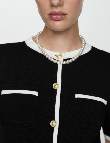 Bluza Mango, negru
