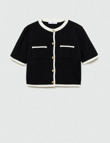 Bluza Mango, negru