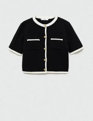 Bluza Mango, negru