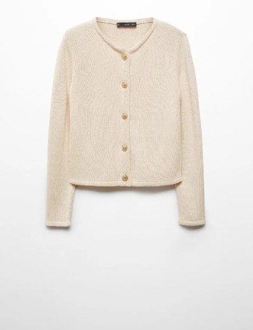 Cardigan Mango, crem
