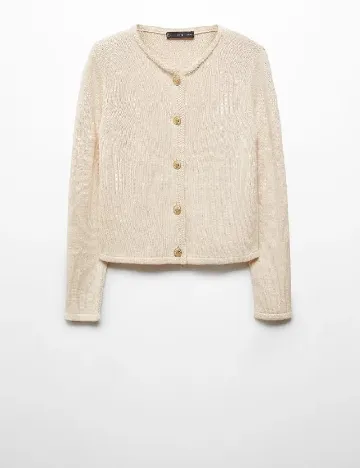 Cardigan Mango, crem
