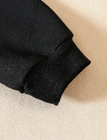 Bluza Shein Kids, negru