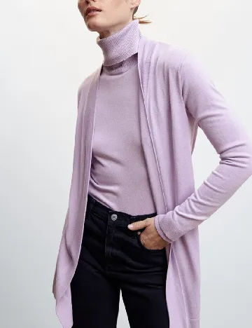 Blazer Mango, lila
