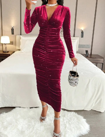 Rochie lunga SHEIN, roz