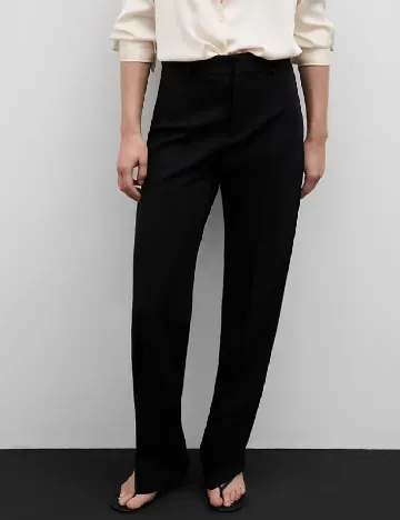 Pantaloni Mango, negru