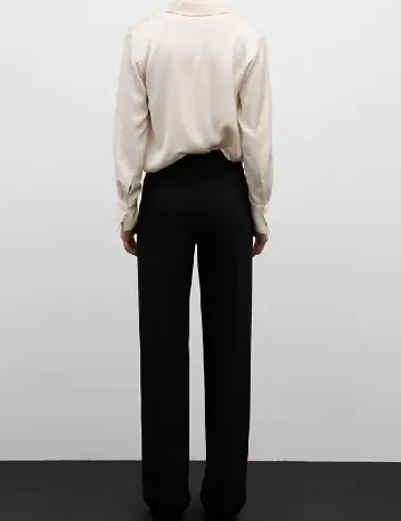 Pantaloni Mango, negru