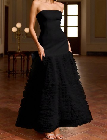 Rochie lunga SHEIN, negru
