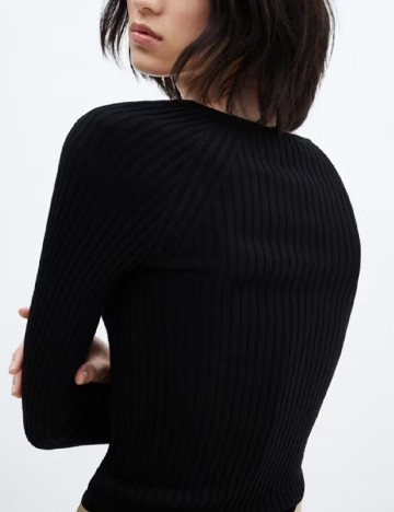 Bluza Mango, negru