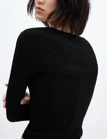 Bluza Mango, negru