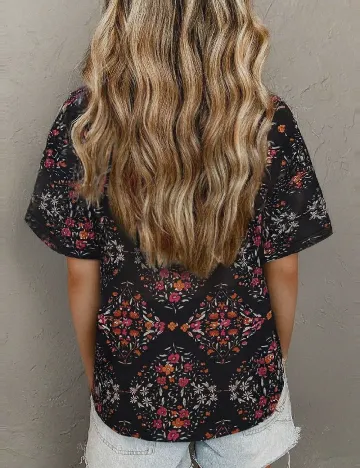 Camasa SHEIN CURVE, floral print