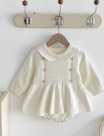 Rochie Shein Kids, ecru