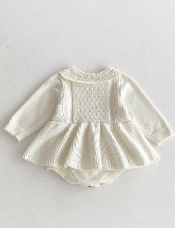 Rochie Shein Kids, ecru
