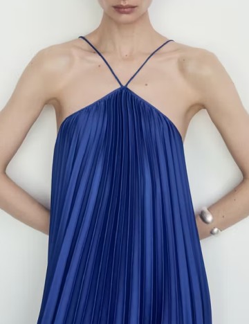 Rochie lunga Mango, albastru