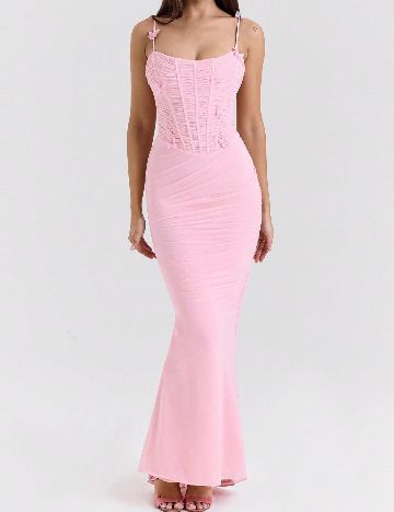 Rochie lunga SHEIN, roz