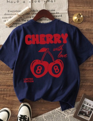 Tricou SHEIN, albastru