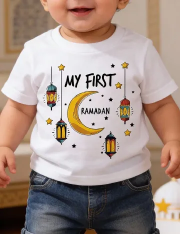 Tricou Shein Kids, alb