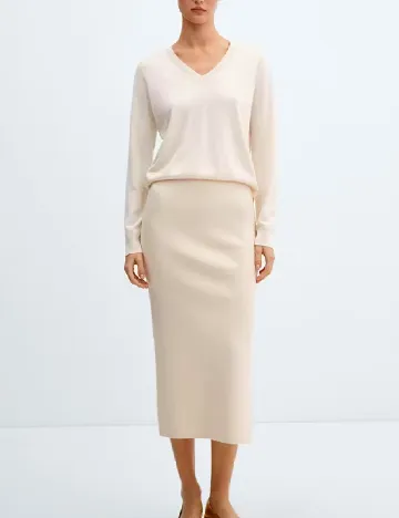 Bluza Mango, crem