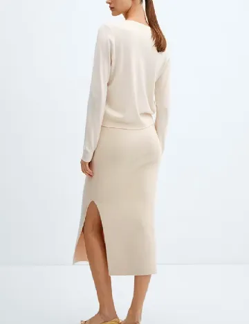 Bluza Mango, crem