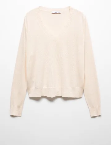 Bluza Mango, crem