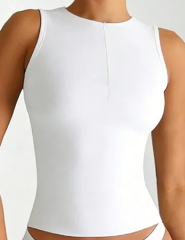 Top SHEIN, alb