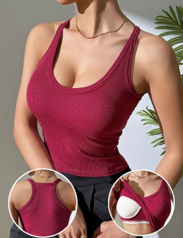Top SHEIN, rosu