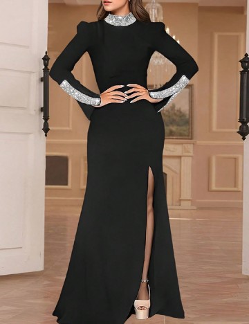 Rochie lunga SHEIN, negru