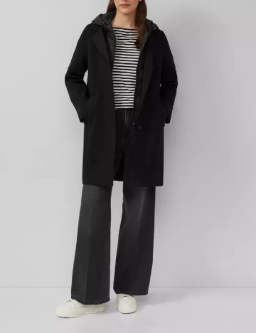 Palton s.Oliver, negru