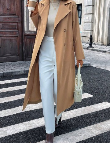 Trench SHEIN, maro