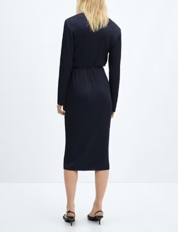 Rochie medie Mango, bleumarin