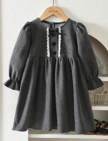 Rochie Shein Kids, gri
