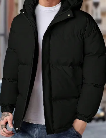 Geaca Shein Kids, negru