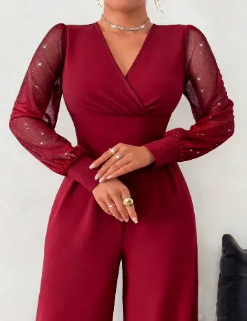Salopeta SHEIN CURVE, rosu