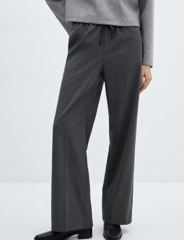 Pantaloni Mango, gri