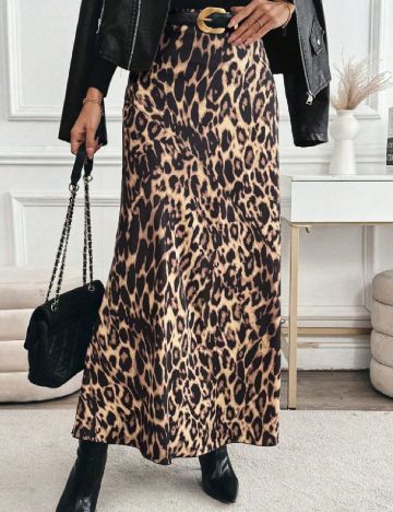 Fusta SHEIN, animal print