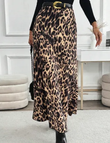 Fusta SHEIN, animal print